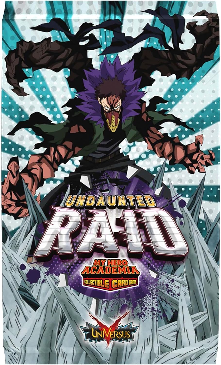 My Hero Academia Collectible Card Game Series 5: Undaunted Raid Booster Display - Contains 24 Expansion Packs of 11-Cards, Trading Card Game