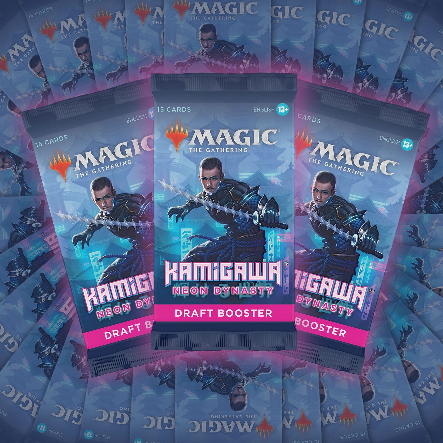 Magic The Gathering Kamigawa: Neon Dynasty Draft Booster Box | 36 Packs (540 Magic Cards)