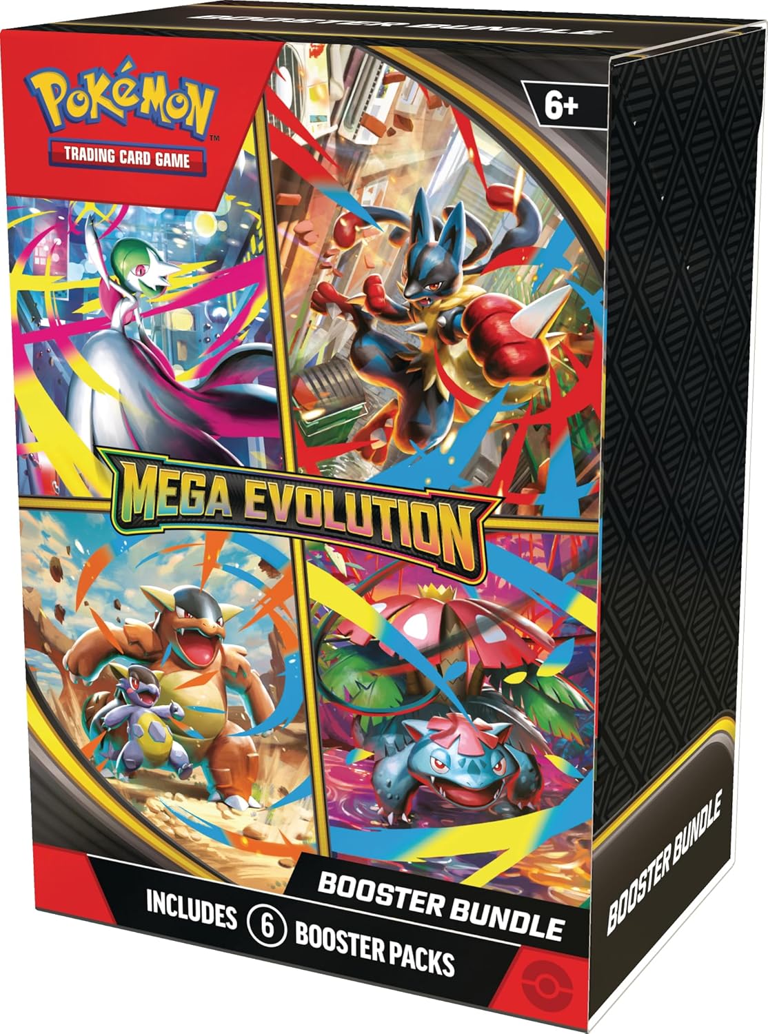 Pokemon TCG: Mega Evolution Booster Bundle - 6 Packs - Presale Ships 09/26/2025
