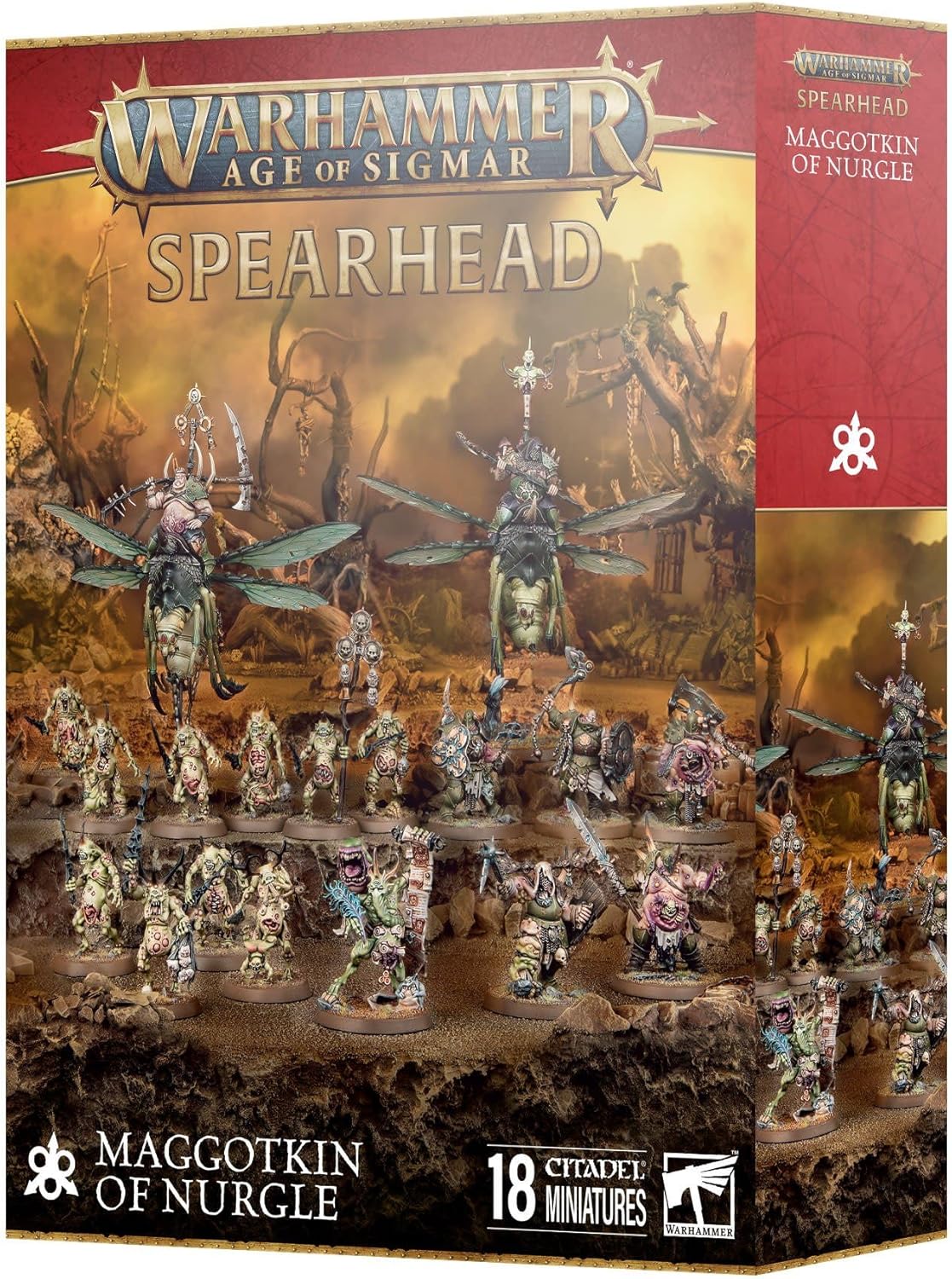Games Workshop - Warhammer Age of Sigmar - Maggotkin of Nurgle - Spearhead