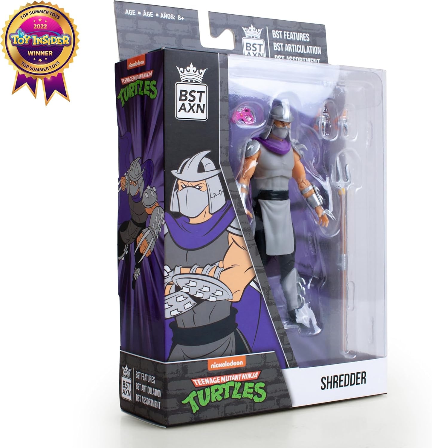 The Loyal Subjects BST AXN Teenage Mutant Ninja Turtles Shredder 5-inch Action Figure