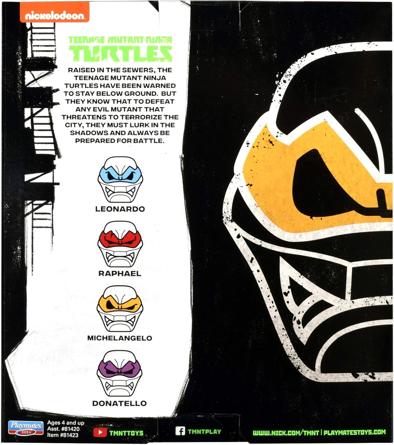 Teenage Mutant Ninja Turtles Shadow Ninja Michelangelo Figure