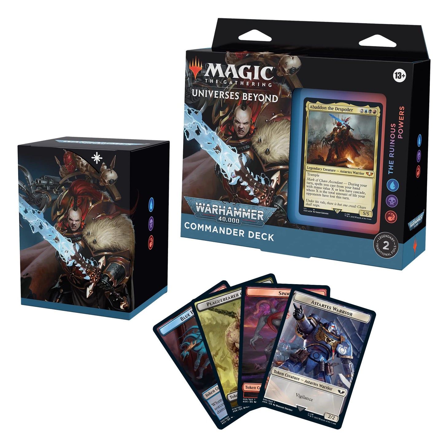 Magic: The Gathering Universes Beyond: Warhammer 40,000 Commander Deck The Ruinous Powers