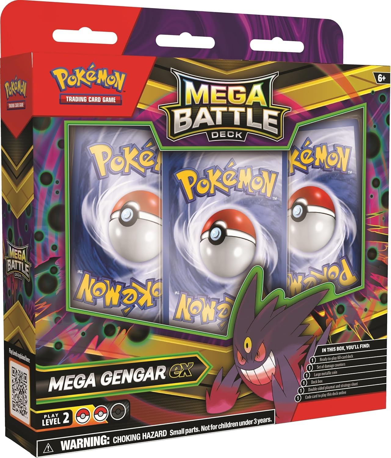 Pokemon TCG: Mega Battle Deck - Mega Gengar ex - Presale Ships 11/14/2025