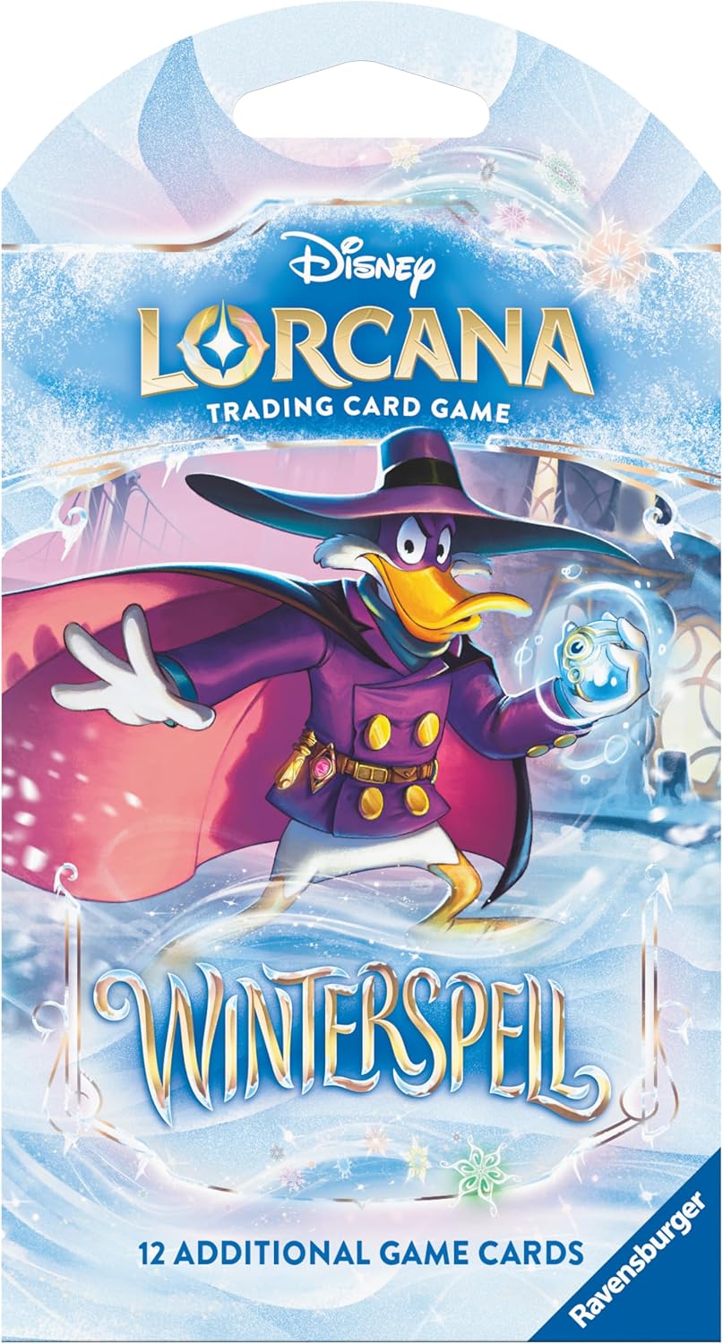 Ravensburger Disney Lorcana TCG: Winterspell Booster Pack - 12 Cards