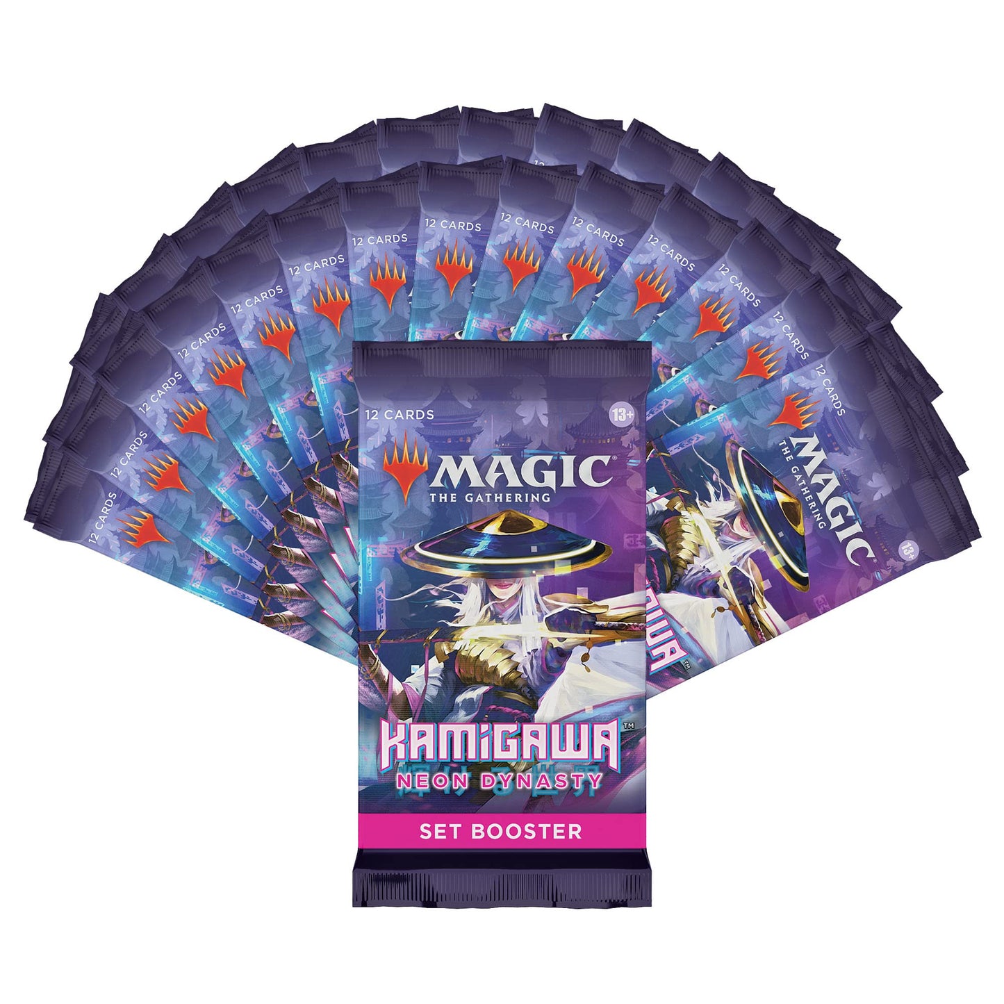 Magic The Gathering Kamigawa: Neon Dynasty Set Booster Box | 30 Packs (360 Magic Cards)