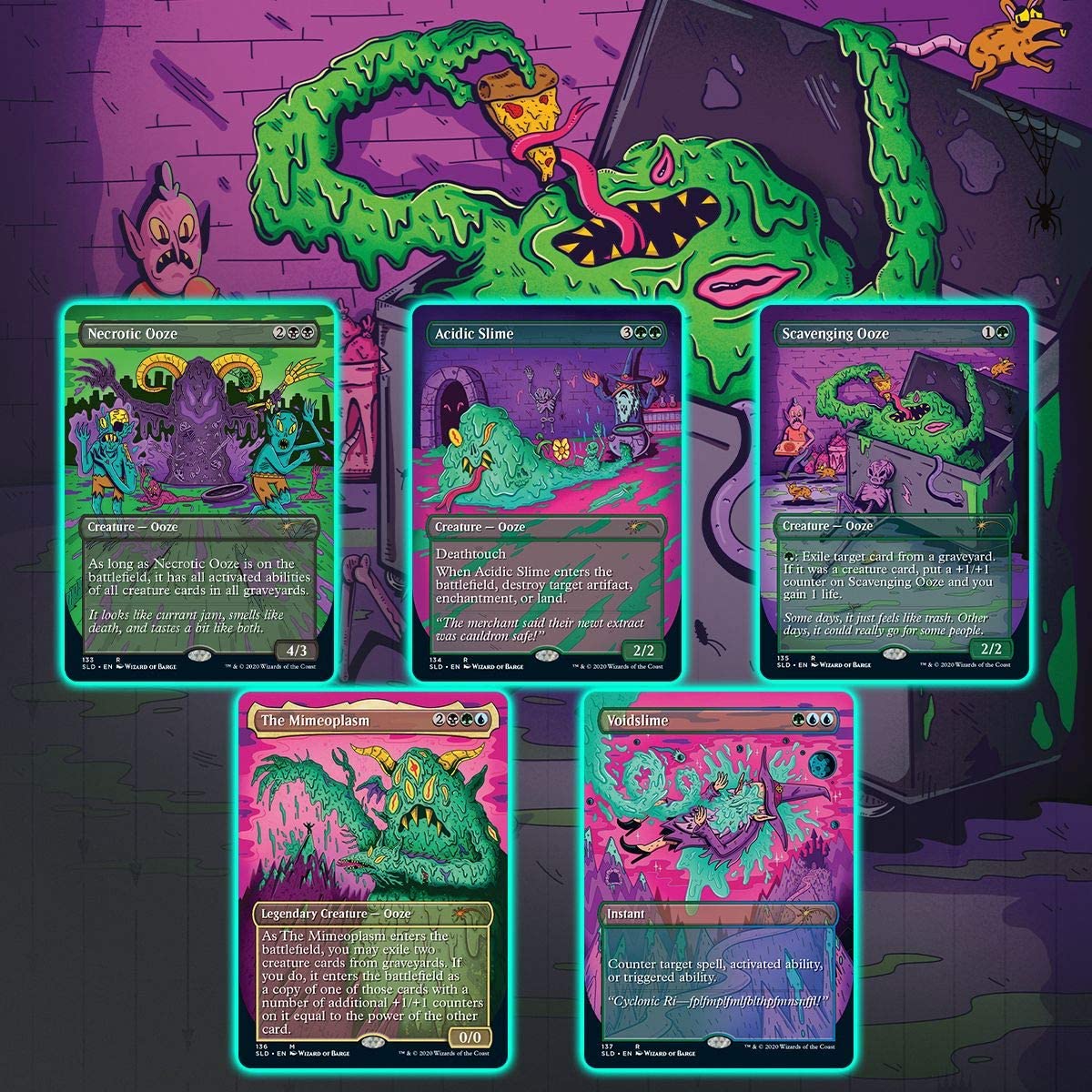 Magic: The Gathering Secret Lair - Non-Foil Edition - Prime Slime