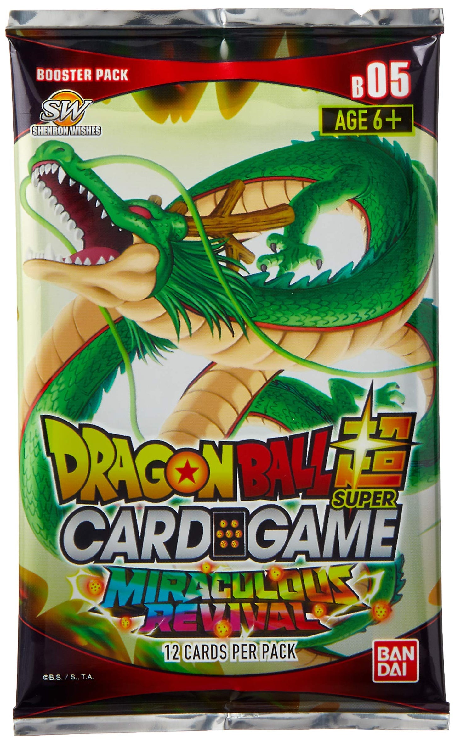 Dragon Ball Super Zenkai Masters Booster Box Miraculous Revival