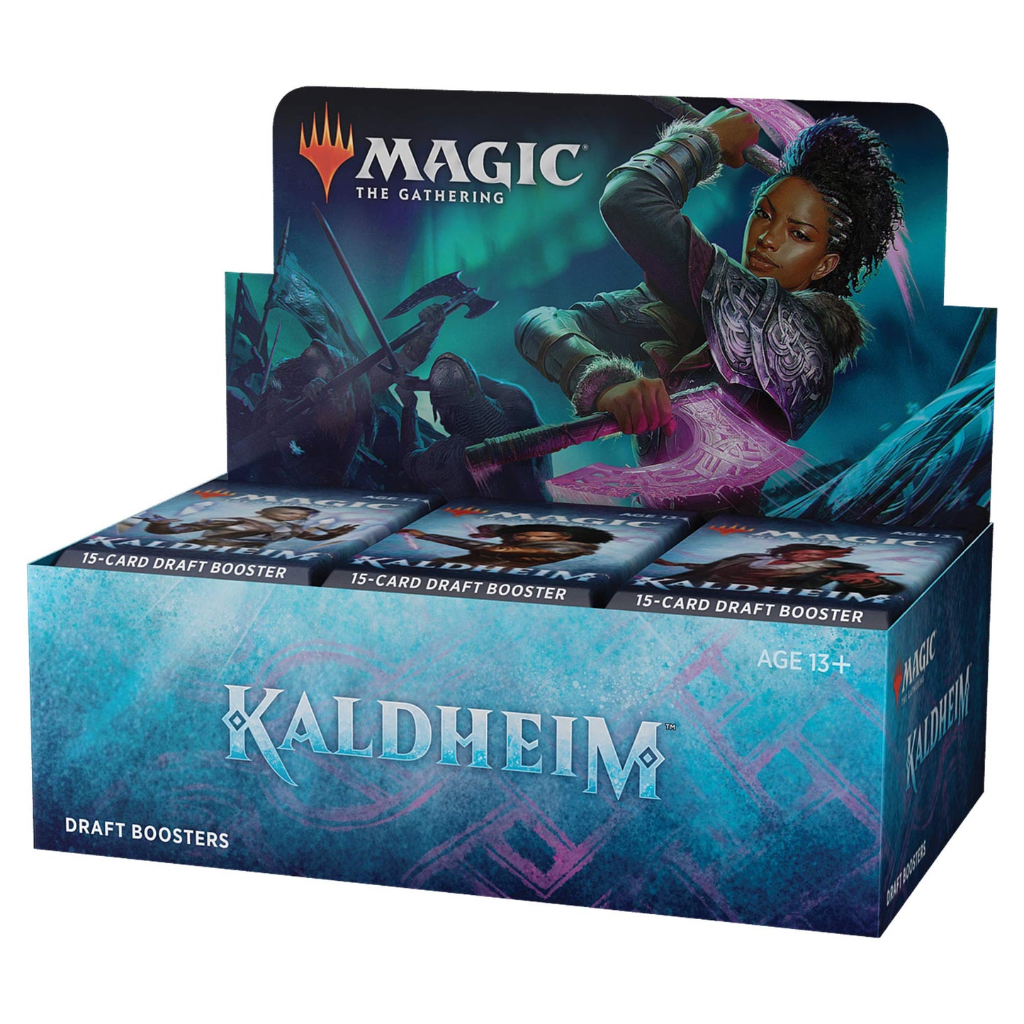 Magic The Gathering Kaldheim Draft Booster Box | 36 Packs (540 Magic Cards)
