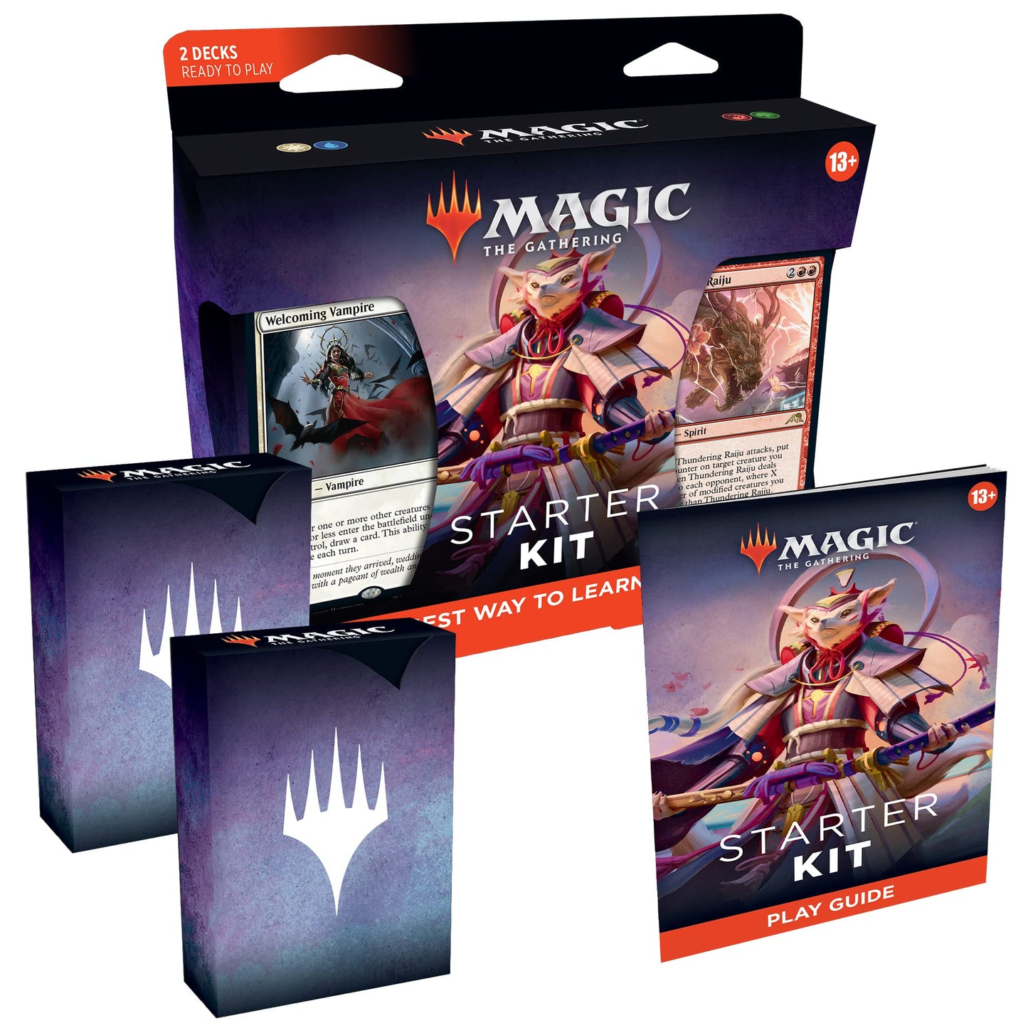 Magic: The Gathering 2022 Starter Kit | 2 Ready-to-Play Decks | 2 MTG Arena Code Cards