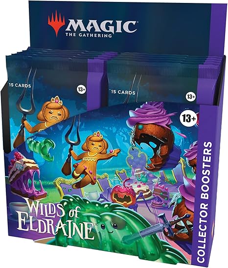 Magic The Gathering Wilds of Eldraine Collector Booster Box - 12 Packs