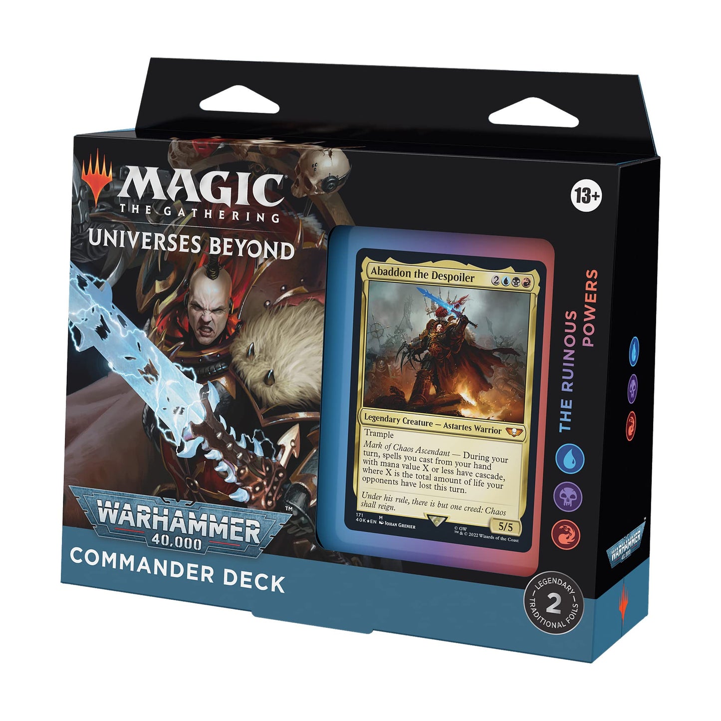 Magic: The Gathering Universes Beyond: Warhammer 40,000 Commander Deck The Ruinous Powers
