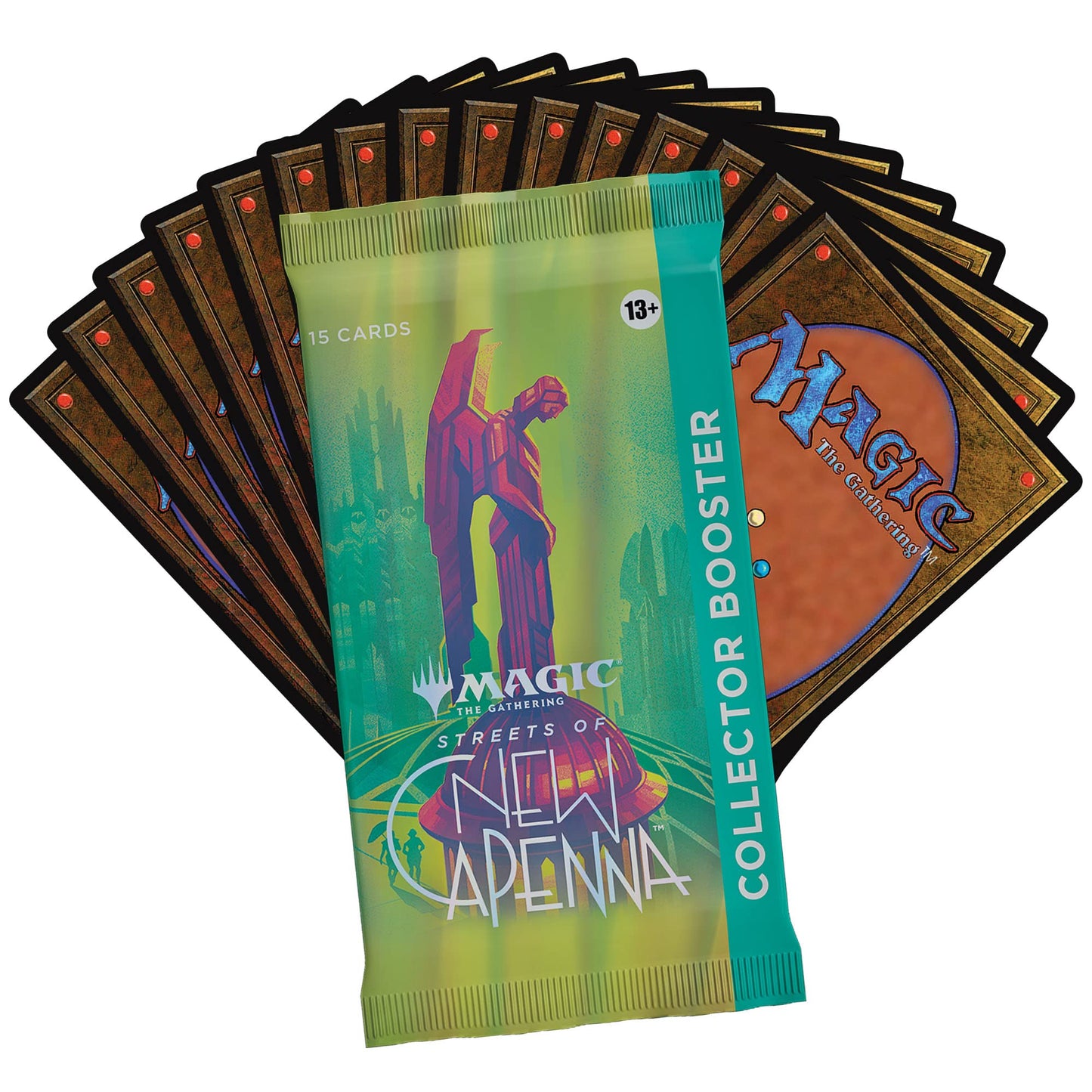 Magic: The Gathering Streets of New Capenna Collector Booster | 15 Magic Cards