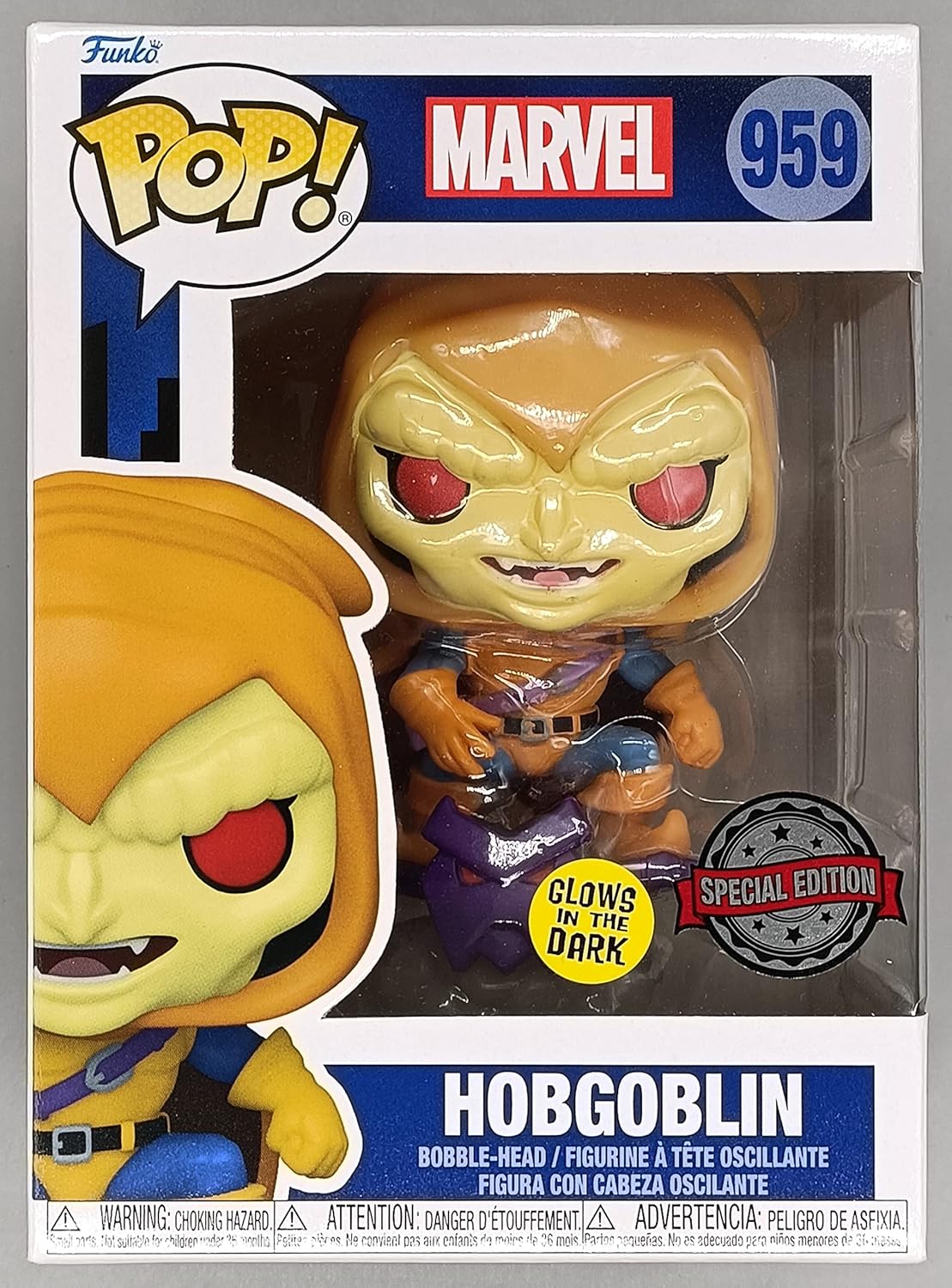 Funko POP! Animated Spider Man - Hobgoblin Glow in The Dark Exclusive