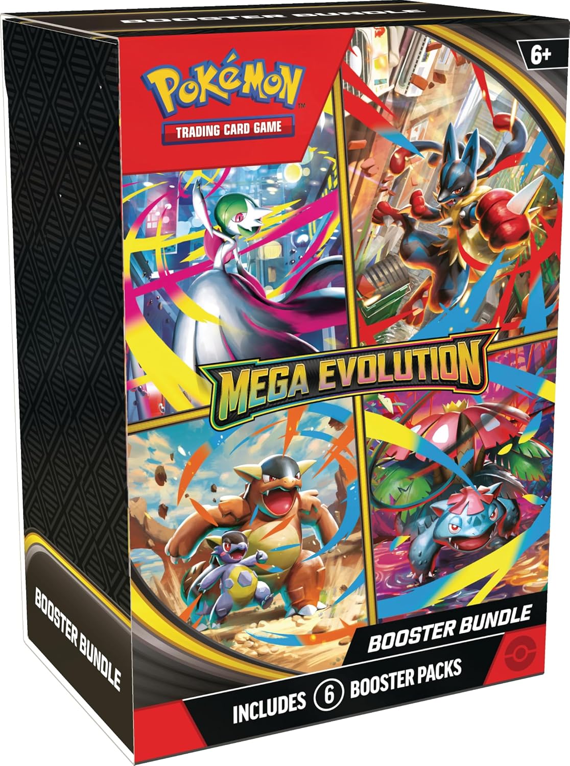 Pokemon TCG: Mega Evolution Booster Bundle - 6 Packs - Presale Ships 09/26/2025