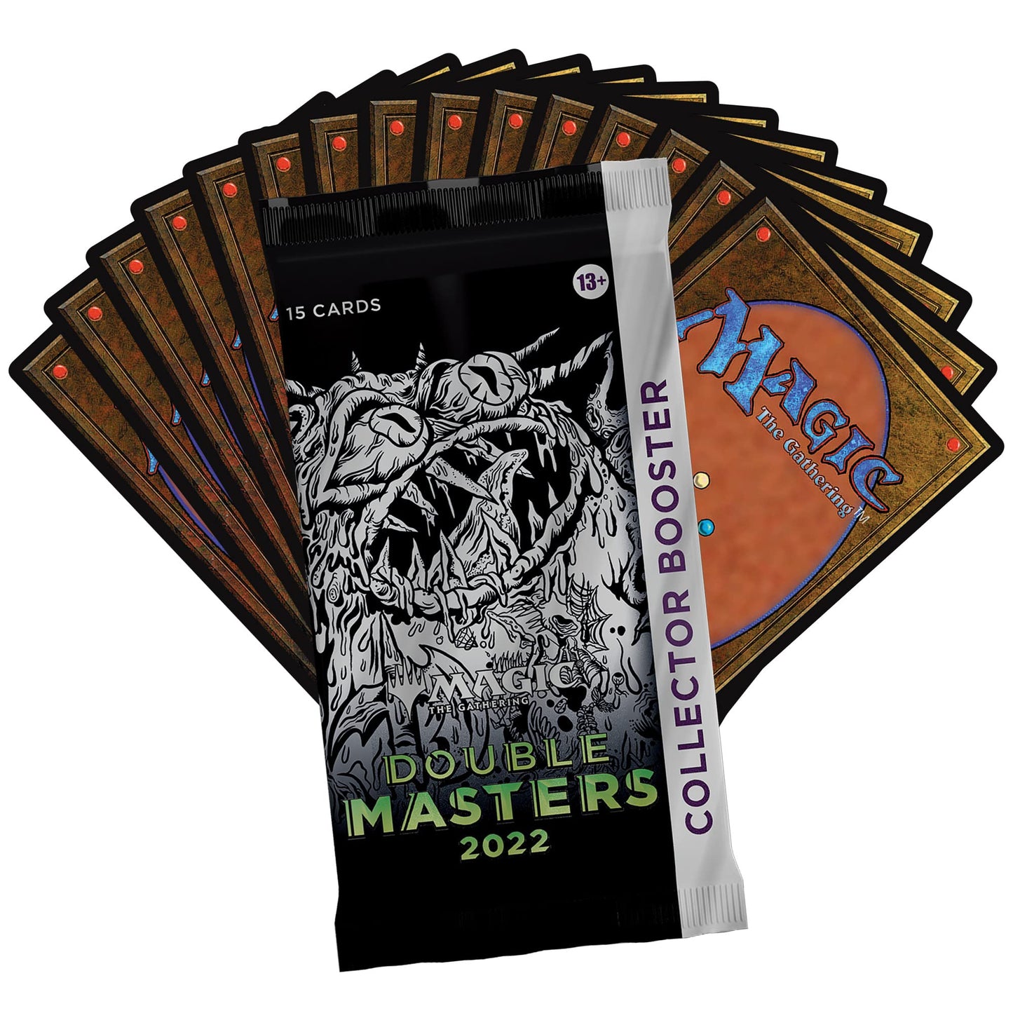 Magic: The Gathering Double Masters 2022 Collector Booster | 15 Magic Cards