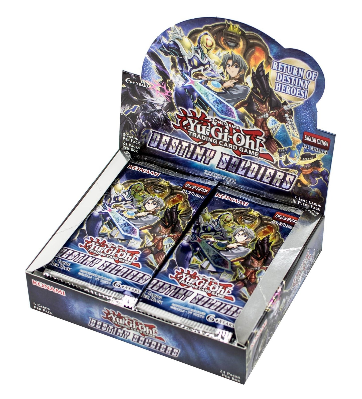 Yu-Gi-Oh! Destiny Soldiers Booster Box by Yu-Gi-Oh!