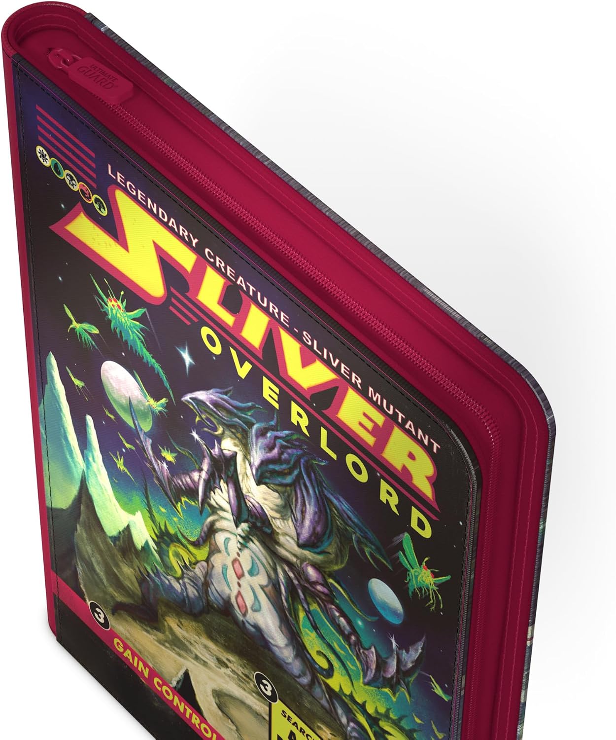 Ultimate Guard - Zipfolio 360 Xenoskin - Magic: The Gathering - Edge of Eternities - Sliver Overlord
