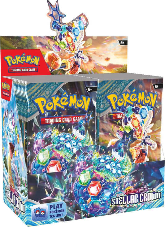 Pokemon TCG: Scarlet & Violet Stellar Crown Booster Box - 36 Packs