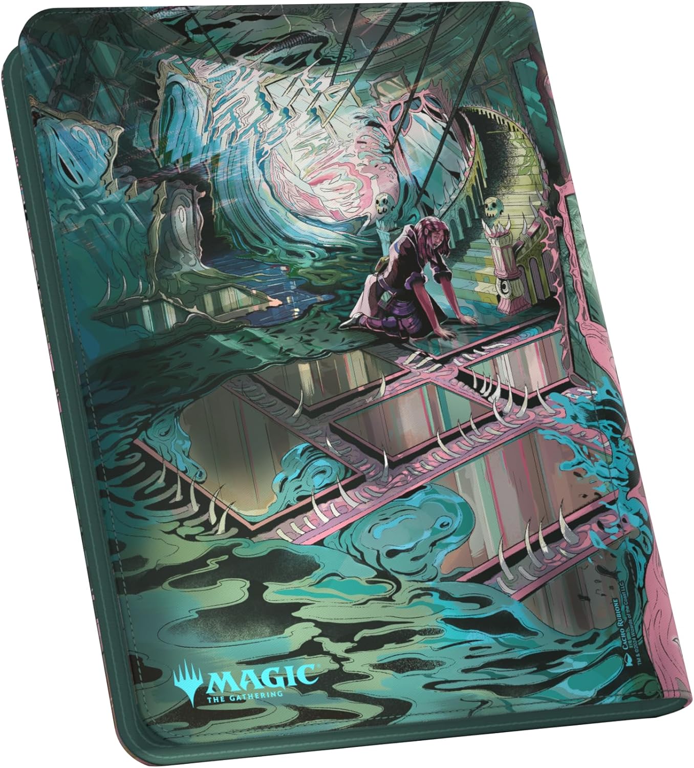 MAGIC THE GATHERING: ZIPFOLIO 360 XENOSKIN: DUSKMOURN SERIES: MIRROR ROOM