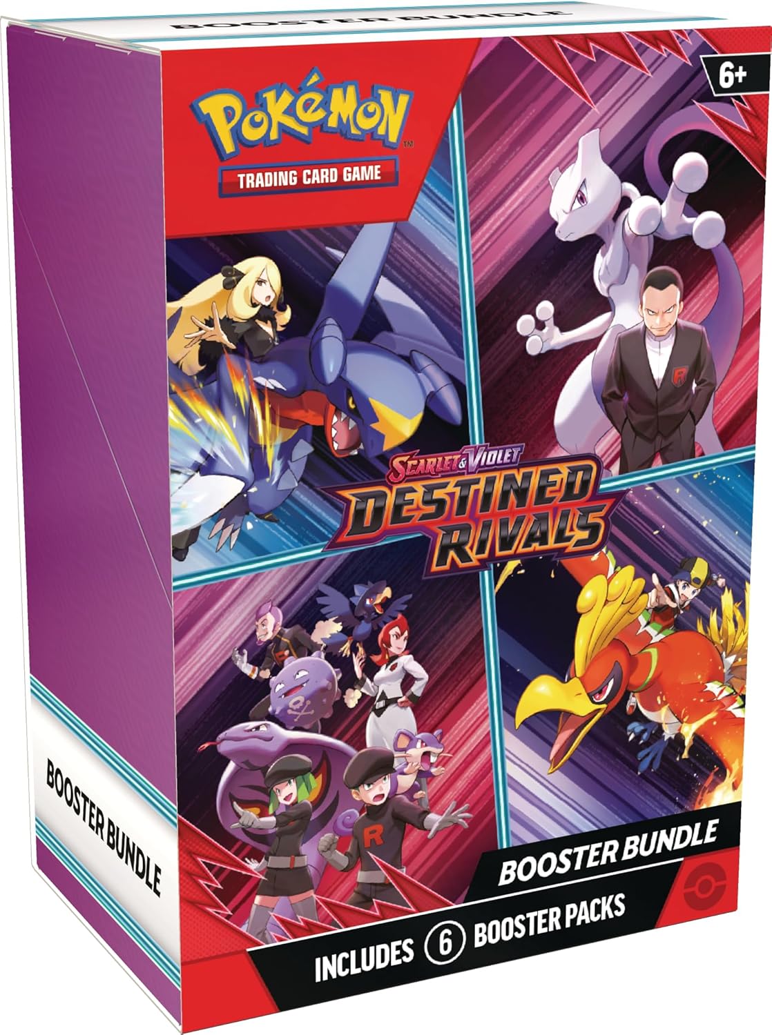Pokemon TCG: Scarlet & Violet - Destined Rivals Booster Bundle - 6 Packs - Presale Ships 05/30/2025