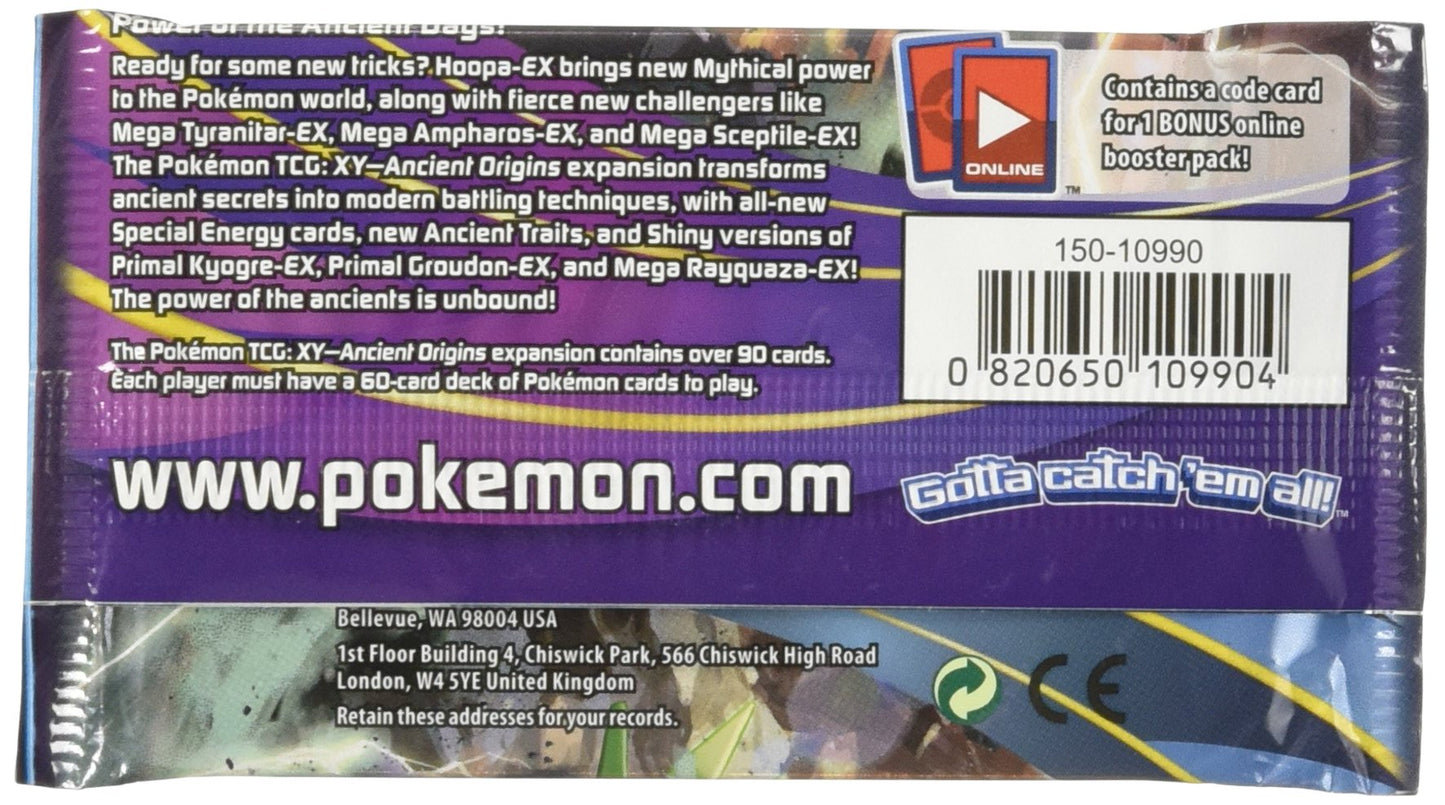 Pokemon Cards - XY Ancient Origins - Booster Pack (10 Cards)