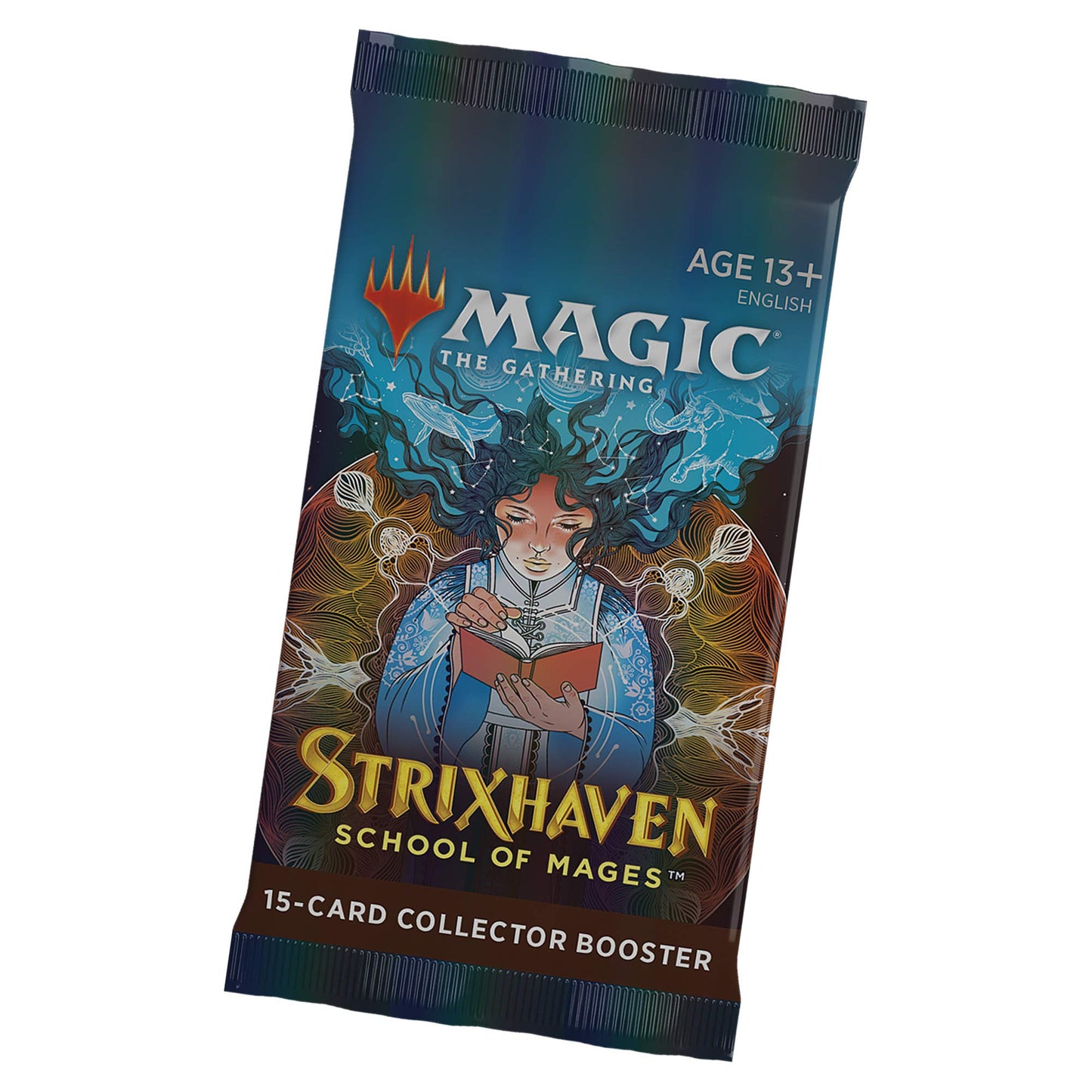 Magic The Gathering Strixhaven Collector Booster Pack | 15 Magic Cards , Blue