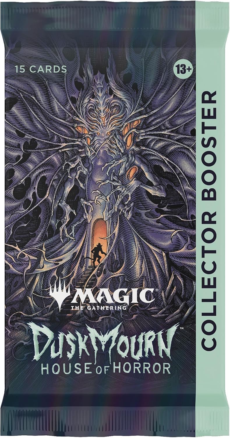 Magic: The Gathering Duskmourn: House of Horror Collector Booster Pack (15 Magic Cards) - Presale Ships 9/27/2024