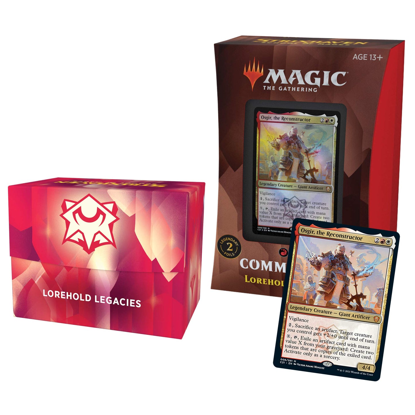 Magic The Gathering Strixhaven Commander Deck Lorehold Legacies (Red-White)