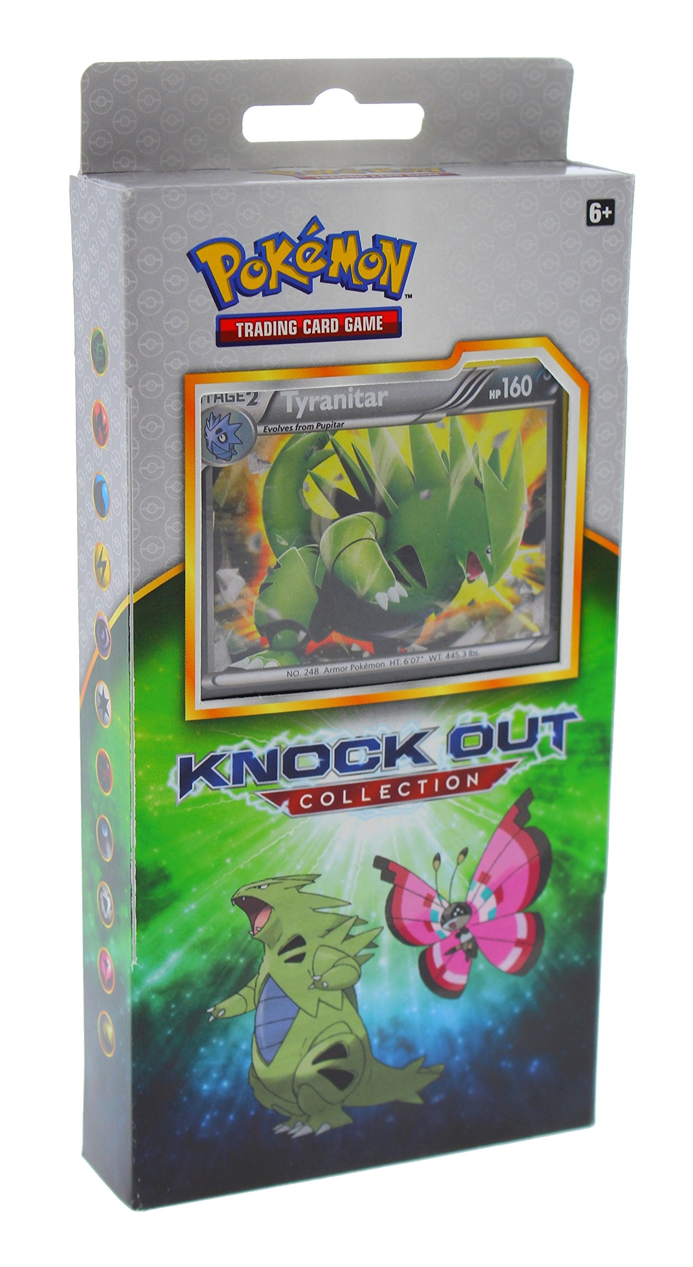 Pokemon TCG: Knock Out Collection Random Deal | Get 3 Rare Foil Lucario, Bisharp, and Zoroark OR Tyranitar, Shiftry and Vivillon | Plus 2 Booster Packs Trading Card Set