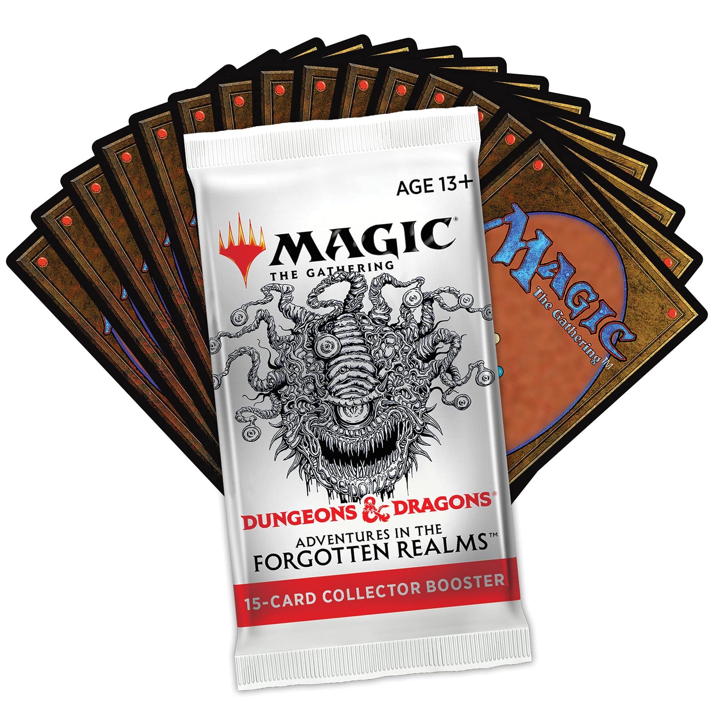 Magic: The Gathering Adventures in The Forgotten Realms Collector Booster Pack | 15 Magic Cards