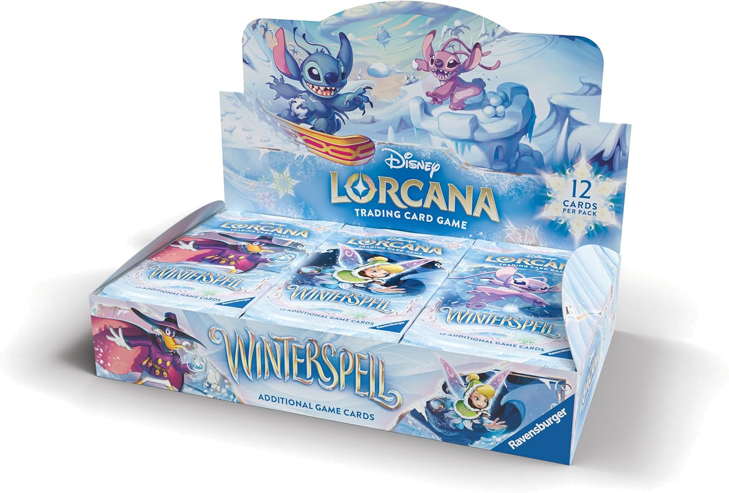 Ravensburger Disney Lorcana TCG: Winterspell Booster Box - 24 Packs - Presale Ships 2/20/26