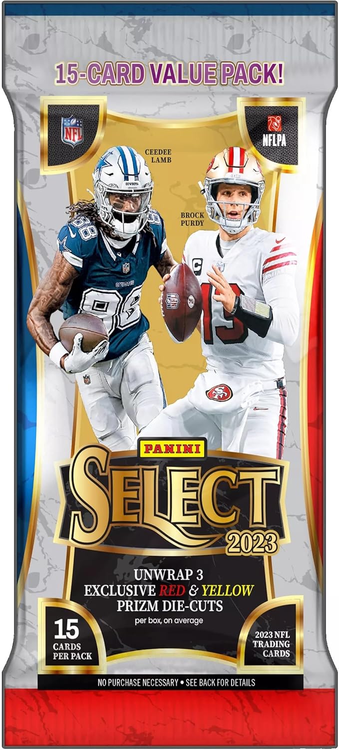 Panini 2023 Select Football Jumbo Value Trading Card Pack
