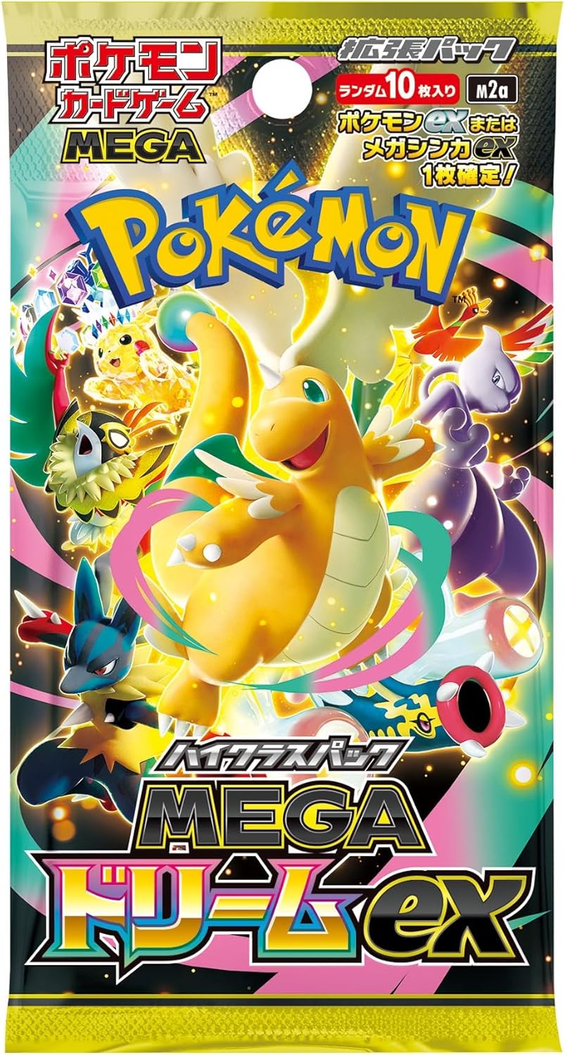 Pokemon Card Game MEGA High Class Pack Mega Dream ex Box (Japanese) - 10 Packs