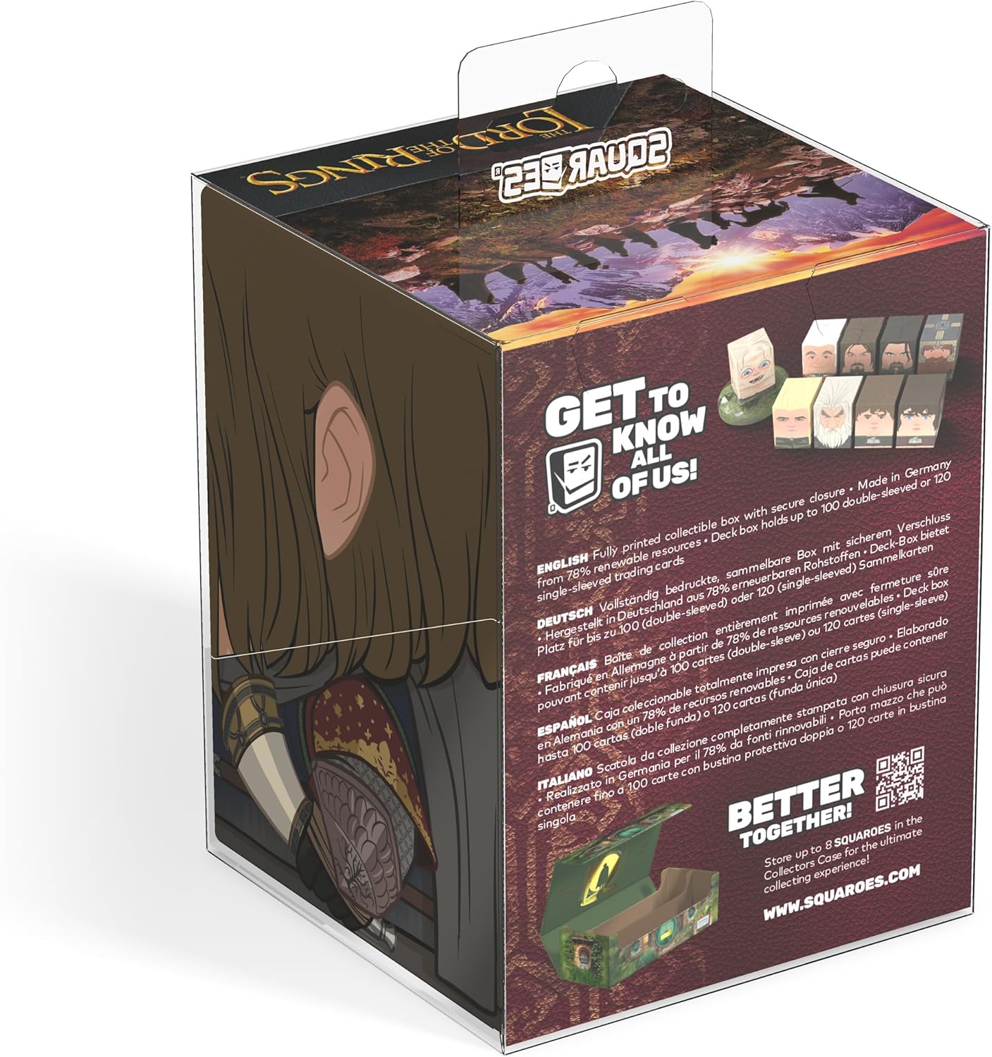 Ultimate Guard - Squaroes - Boulder 100+ - Lord of the Rings - LOTR007 - Boromir