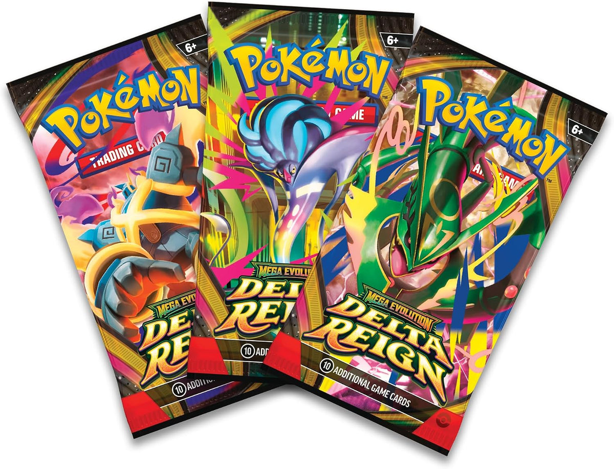 Pokemon TCG: Mega Evolution - Delta Reign 3 Booster Pack Blister - Presale Ships 11/06/2026