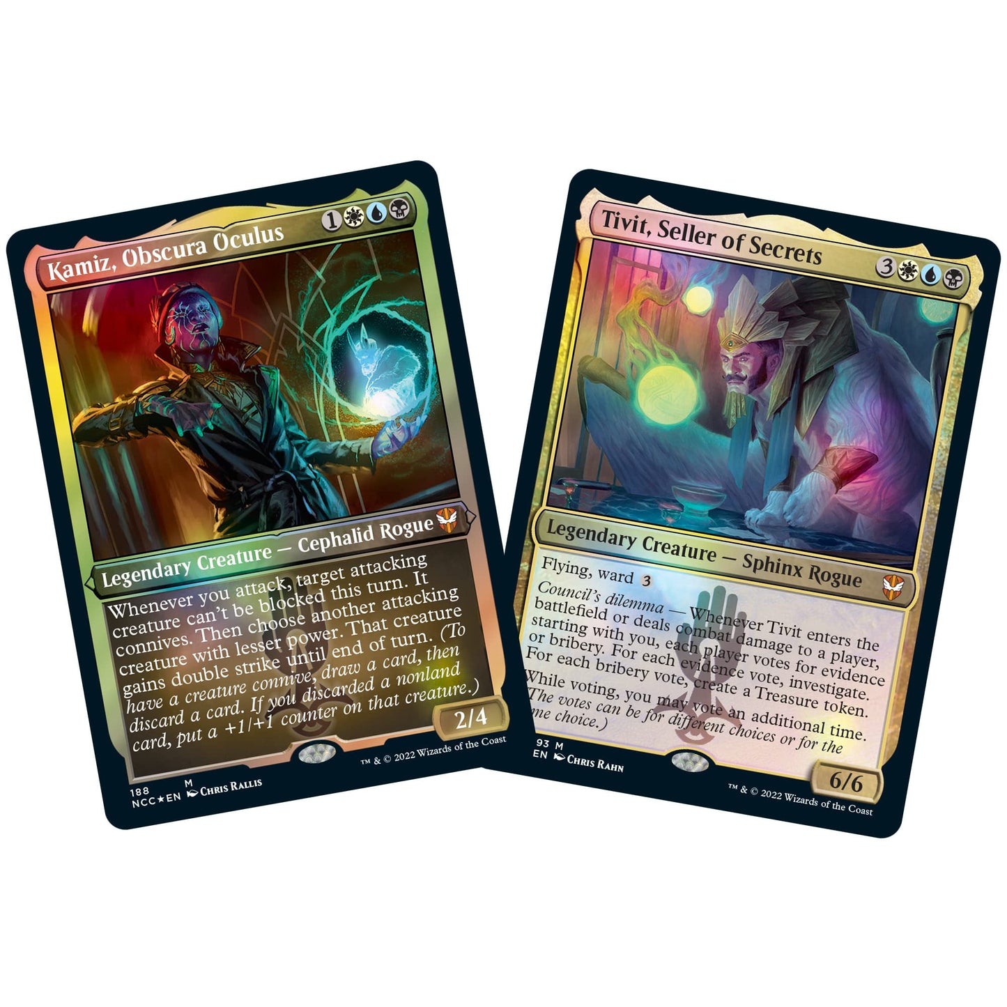 Magic: The Gathering Streets of New Capenna Commander Deck – Obscura Operation + Collector Booster Sample Pack