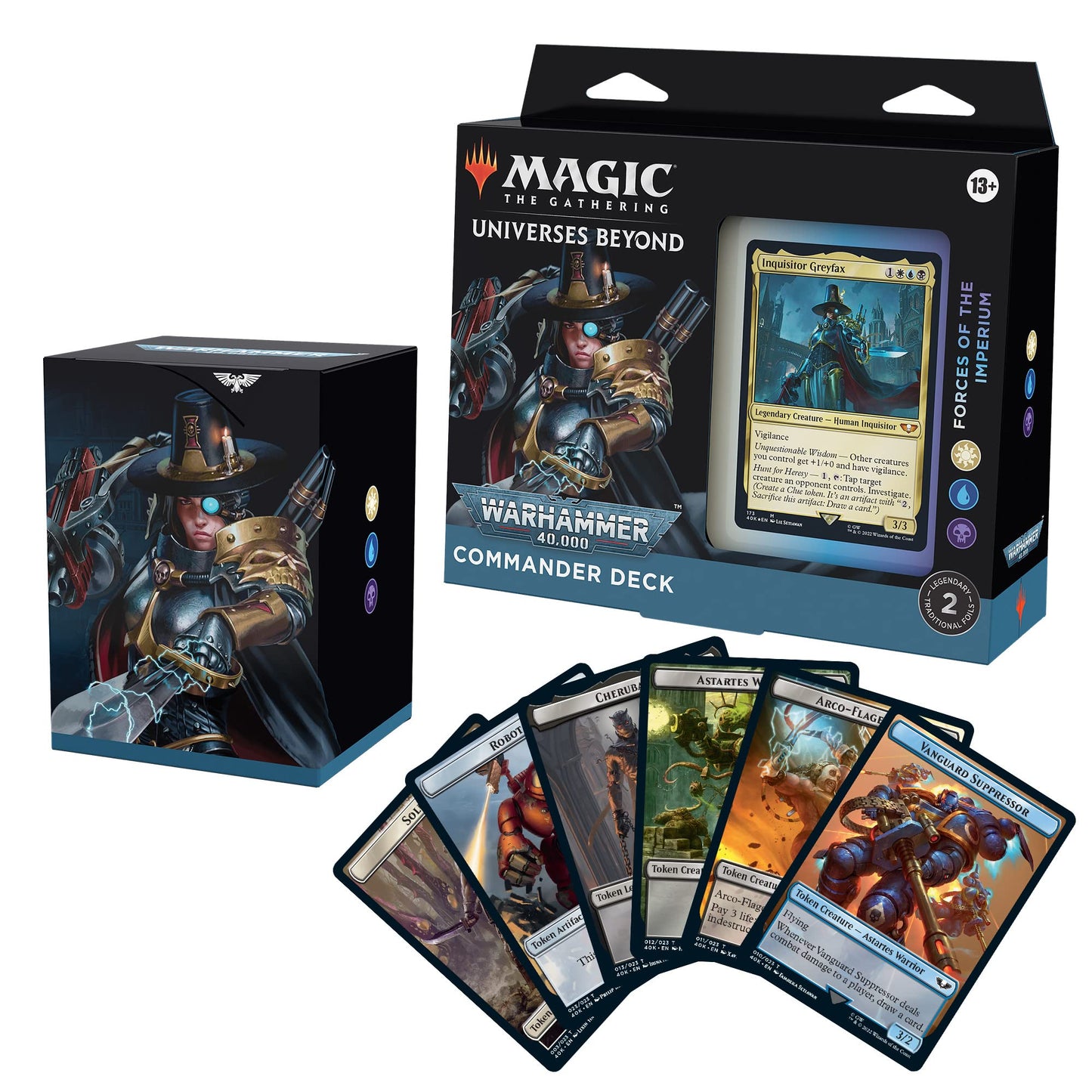Magic: The Gathering Universes Beyond: Warhammer 40,000 Commander Deck Forces of the Imperium
