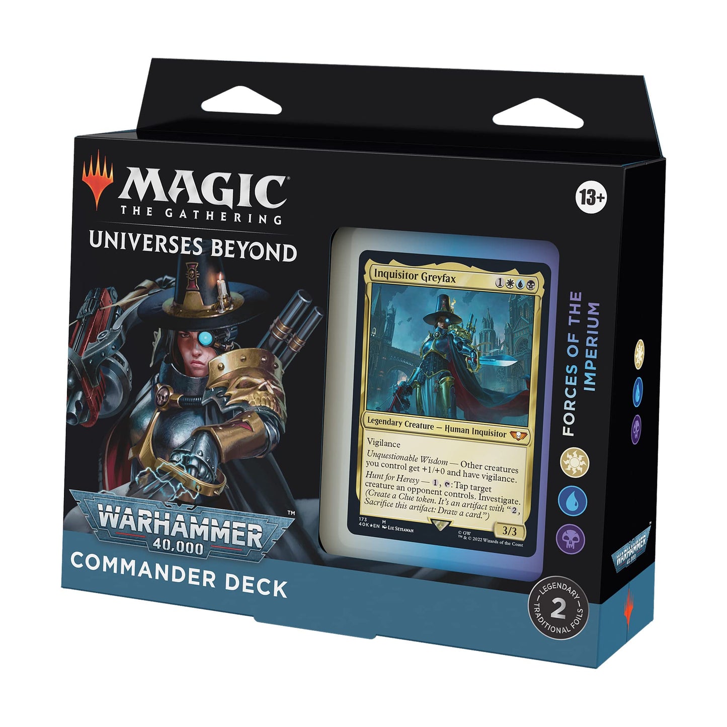 Magic: The Gathering Universes Beyond: Warhammer 40,000 Commander Deck Forces of the Imperium