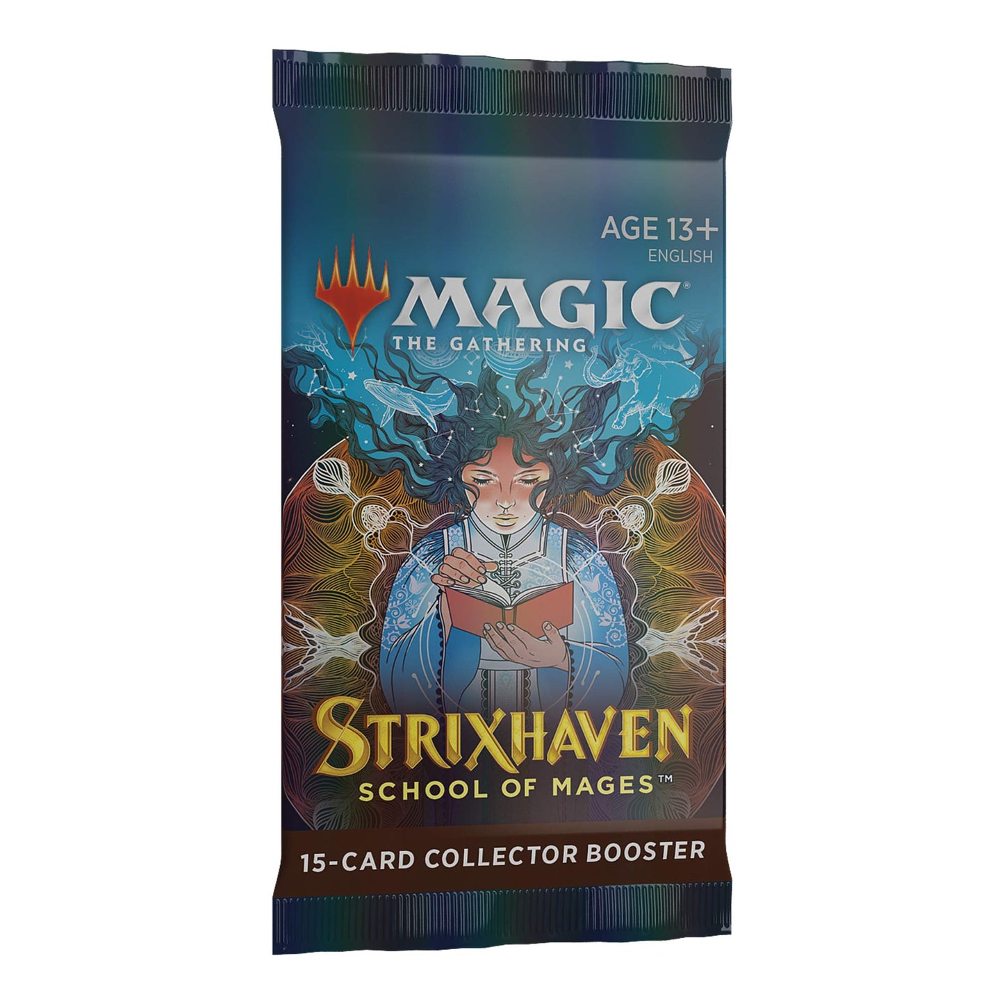 Magic The Gathering Strixhaven Collector Booster Pack | 15 Magic Cards , Blue