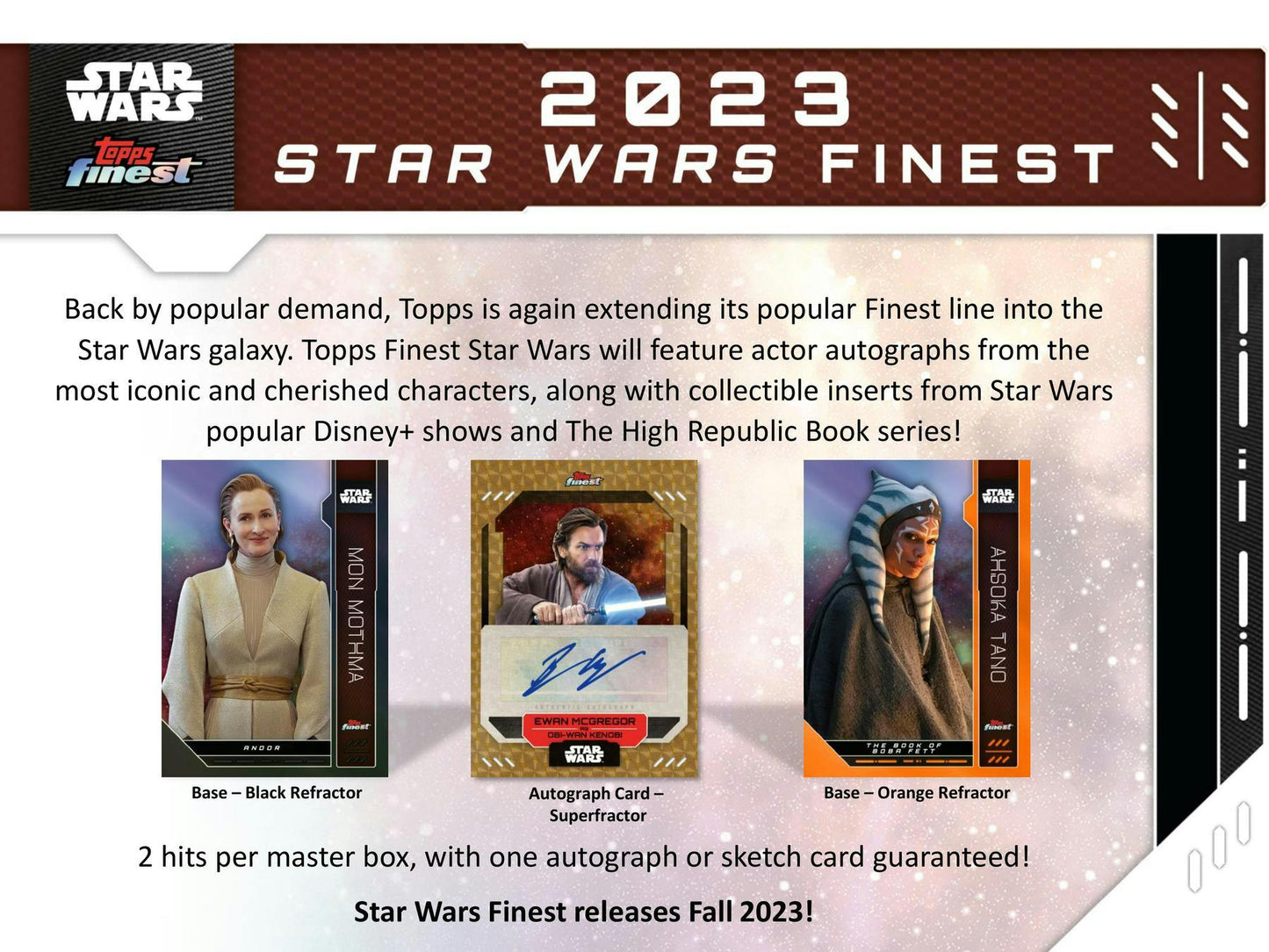 Star Wars Finest Hobby Box (Topps 2023)