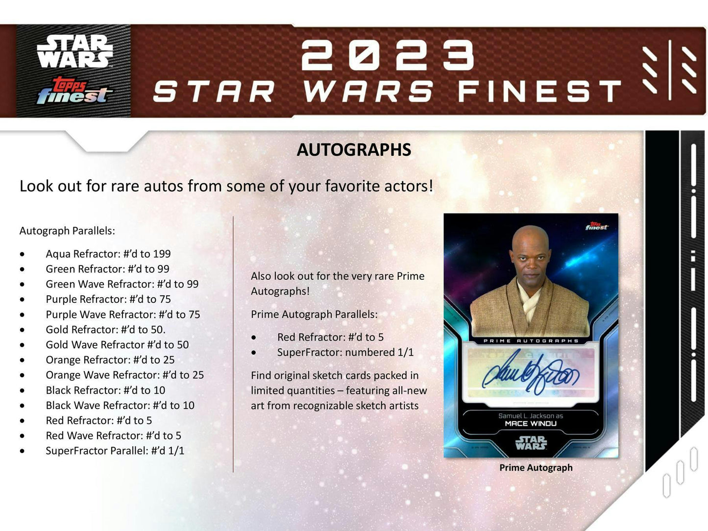 Star Wars Finest Hobby Box (Topps 2023)