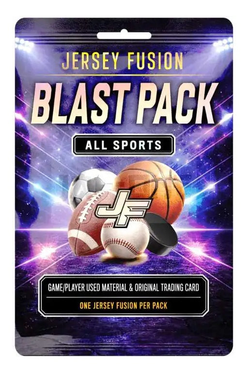 Jersey Fusion 2026 All Sports Edition Blast Pack – 1 Sports Trading Card Collectible