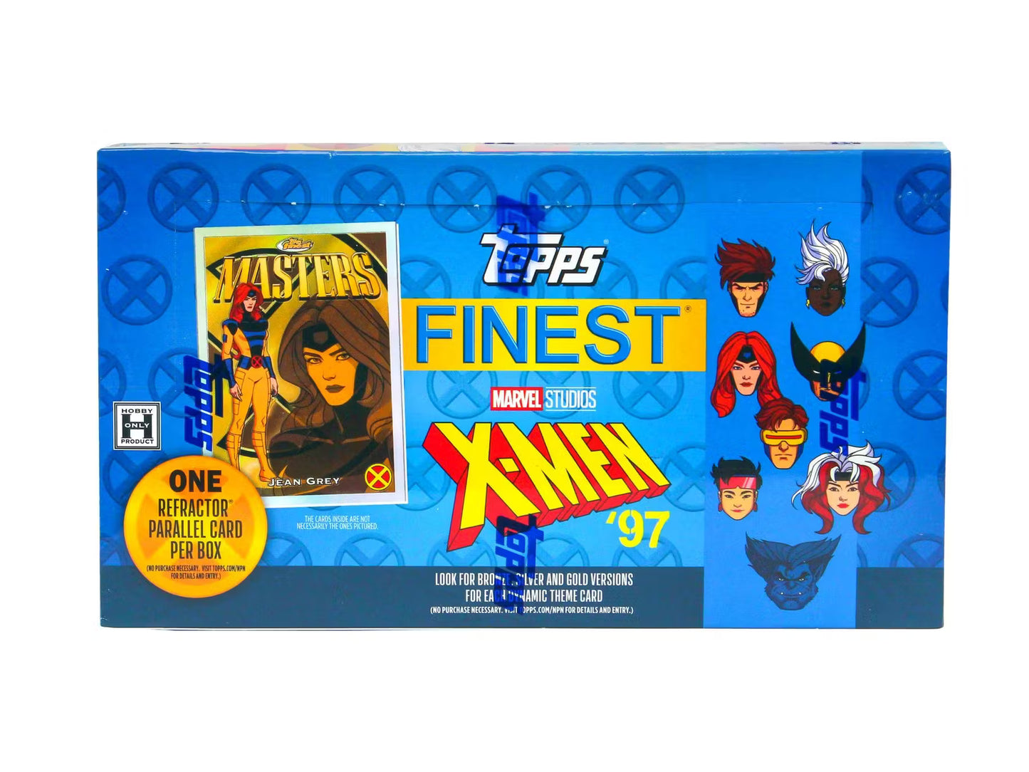 2025 Topps Finest Marvel X-Men '97 Trading Cards Hobby Box