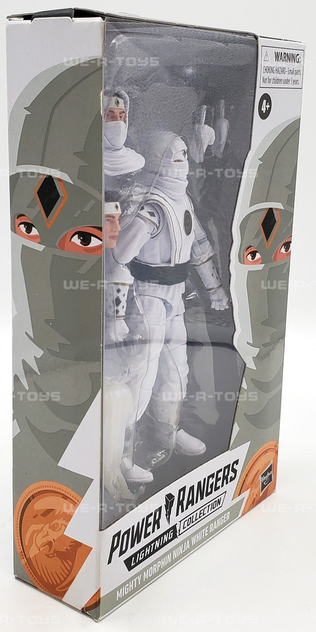 Power Rangers Lightning Collection Ninja White Ranger 6" Action Figure