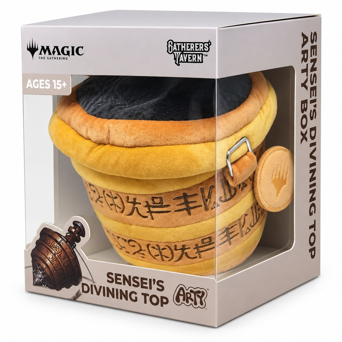 Gatherers’ Tavern Magic: The Gathering Sensei’s Divining Top ARTY Deck Box – Holds 100+ Double-Sleeved Cards