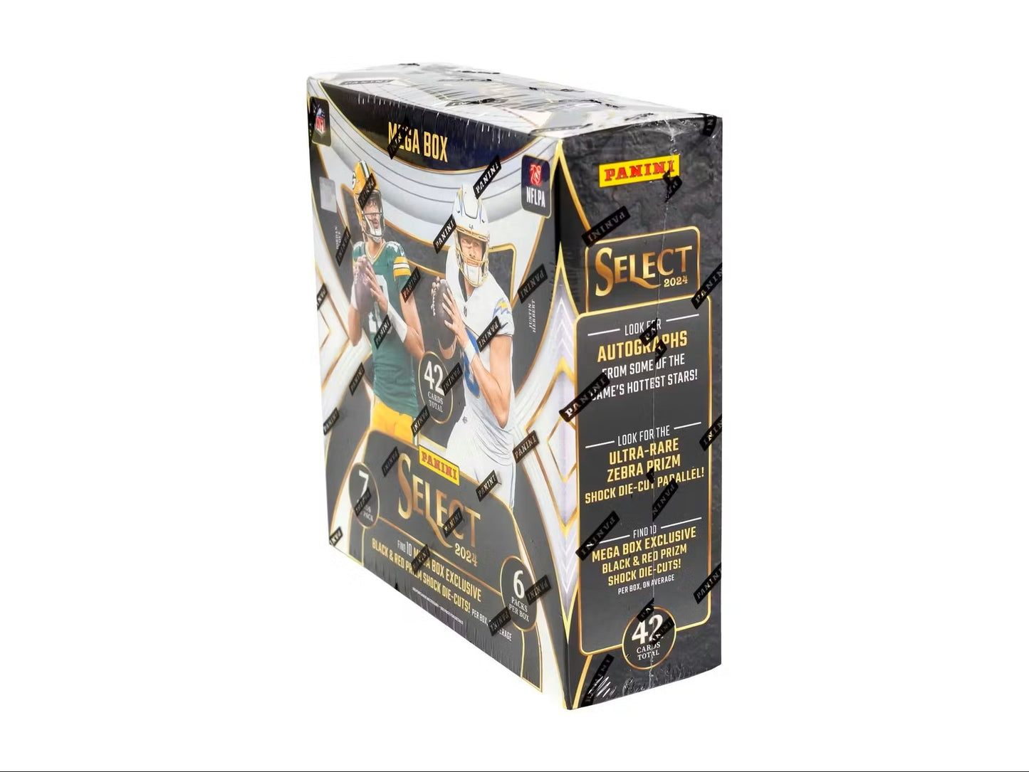 2024 Panini Select Football Mega Box (Black & Red Prizms!)