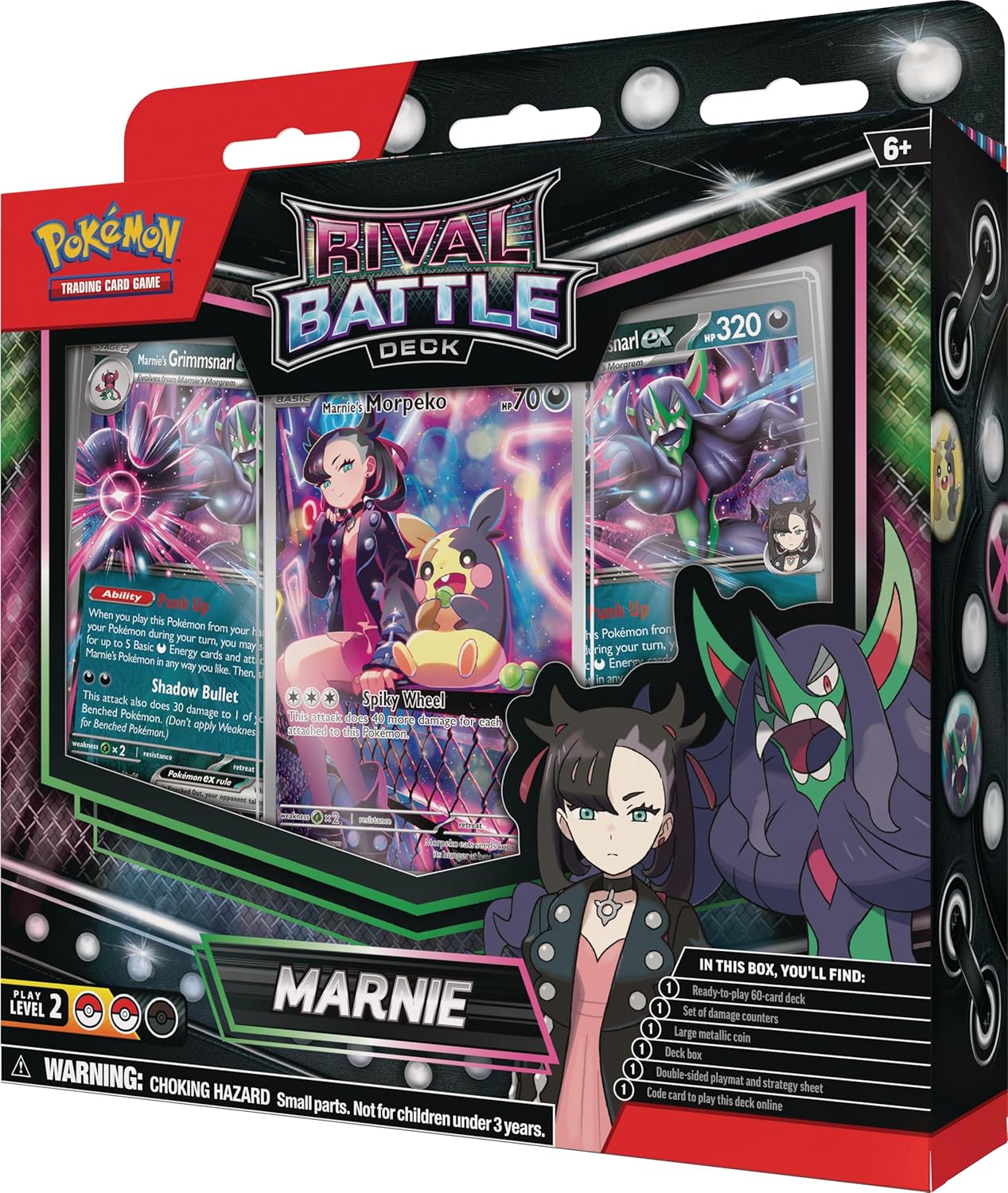 Pokemon TCG: Rival Battle Deck — Marnie (60 Cards) - Presale Ships 05/16/2025