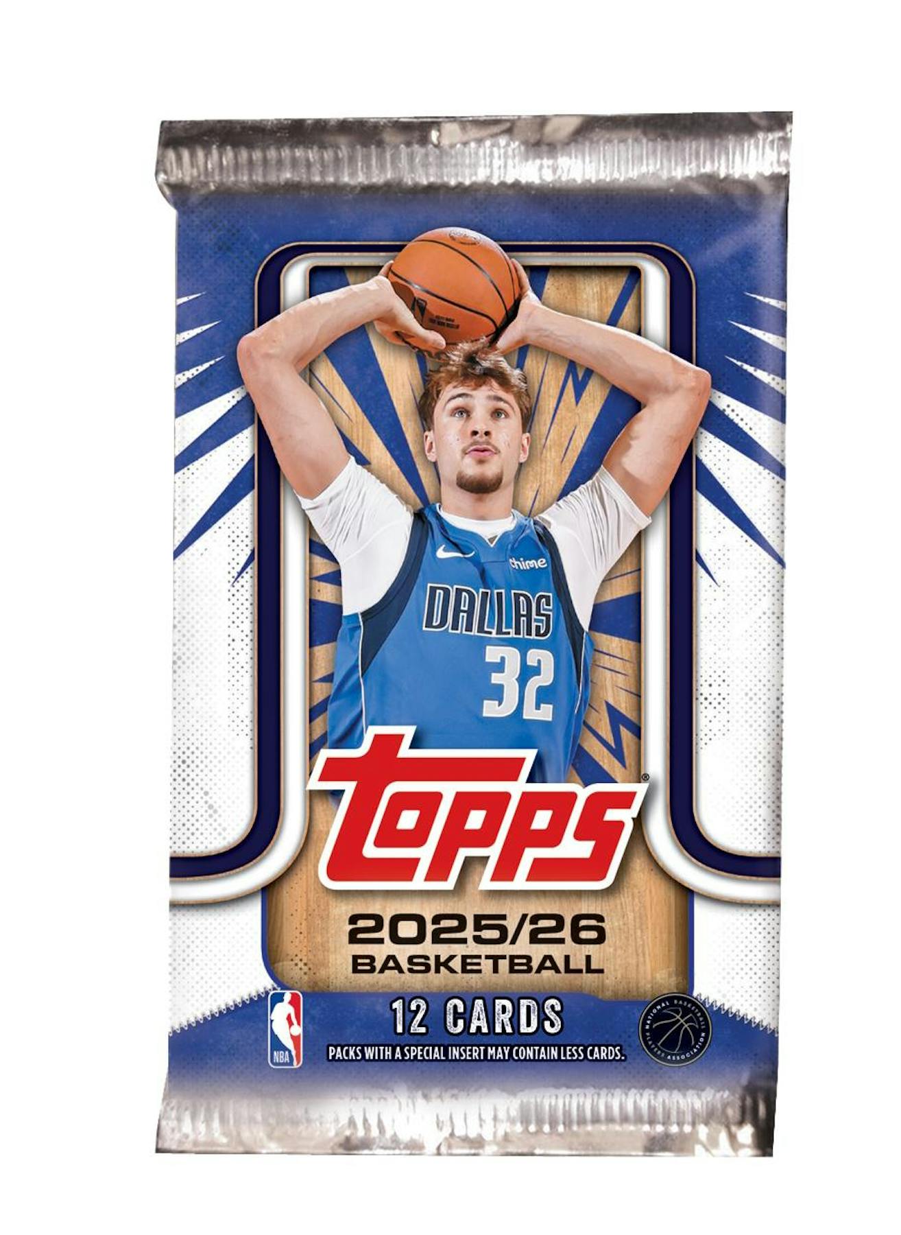 2025/26 Topps Basketball 7-Pack Blaster Box