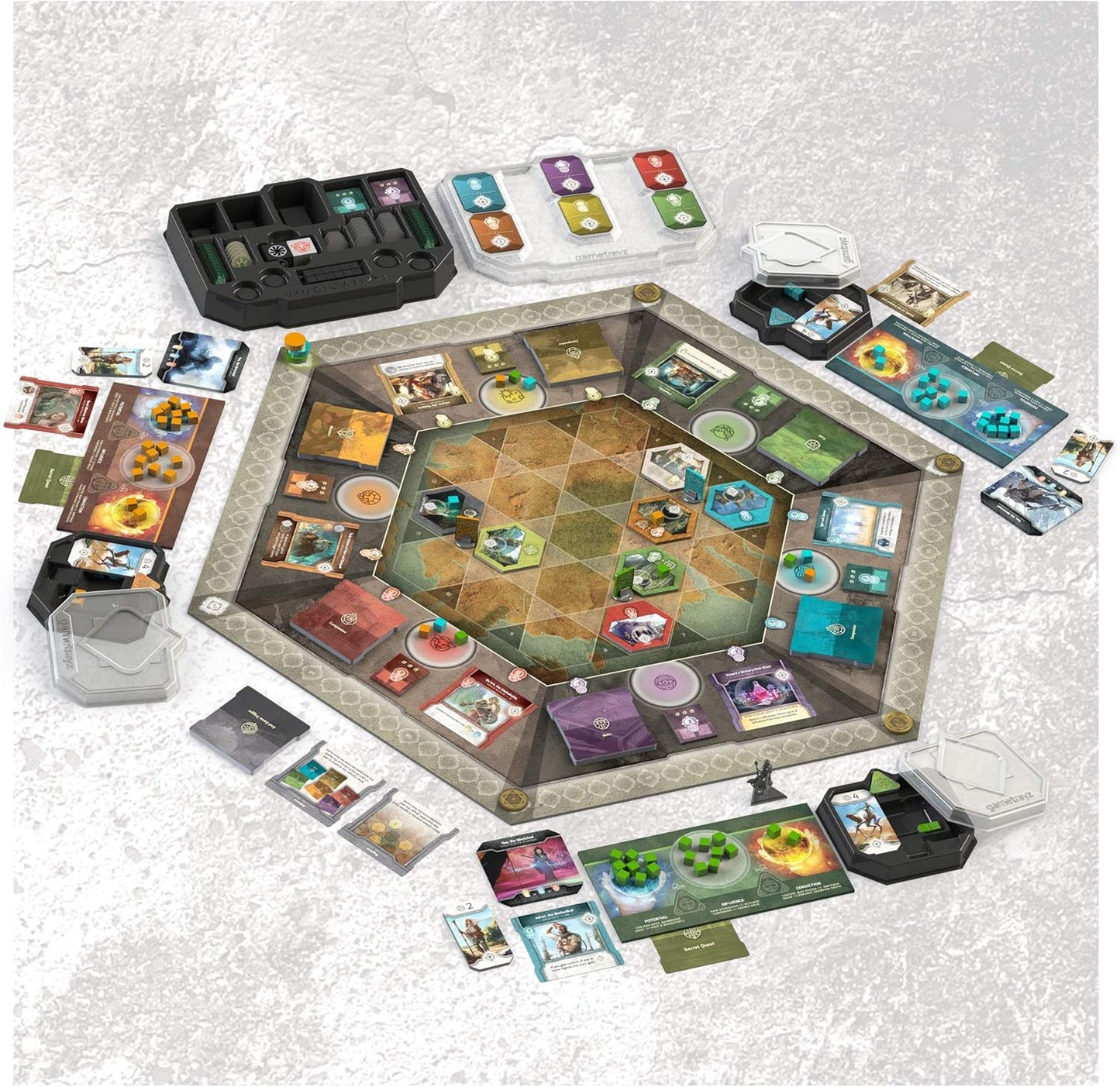 Vindication Board Game by Orange Nebula